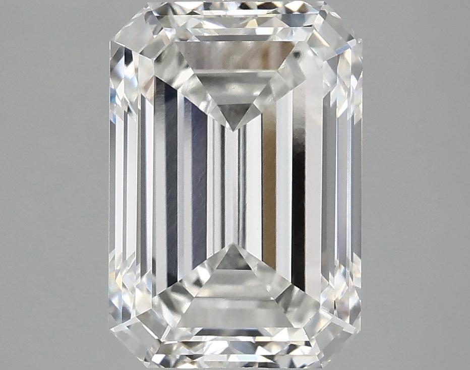 3.1 Carat Emerald Shaped Ideal Cut VVS2 IGI Certified Lab Grown Diamond