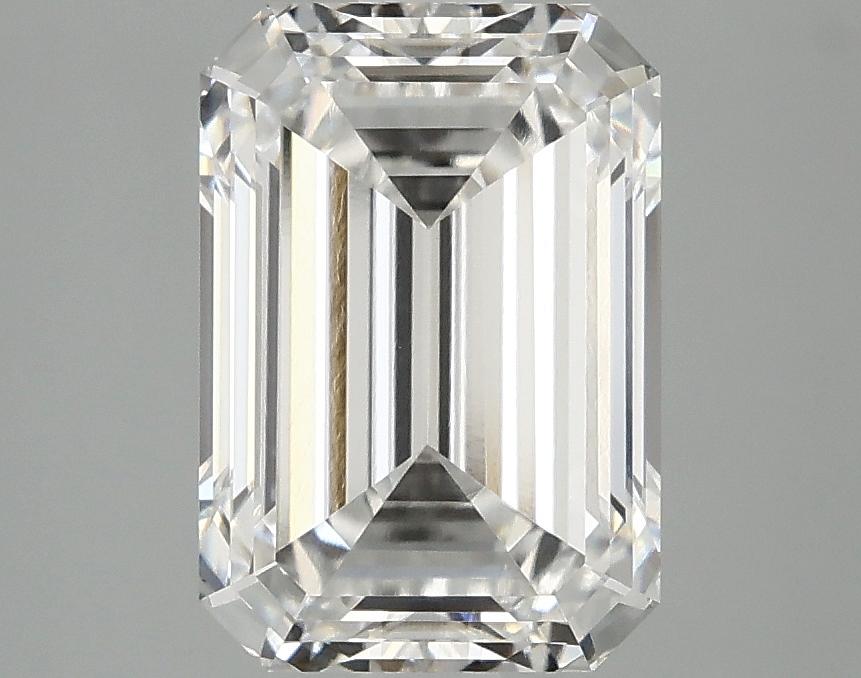 3.06 Carat Emerald Shaped Ideal Cut VVS2 IGI Certified Lab Grown Diamond
