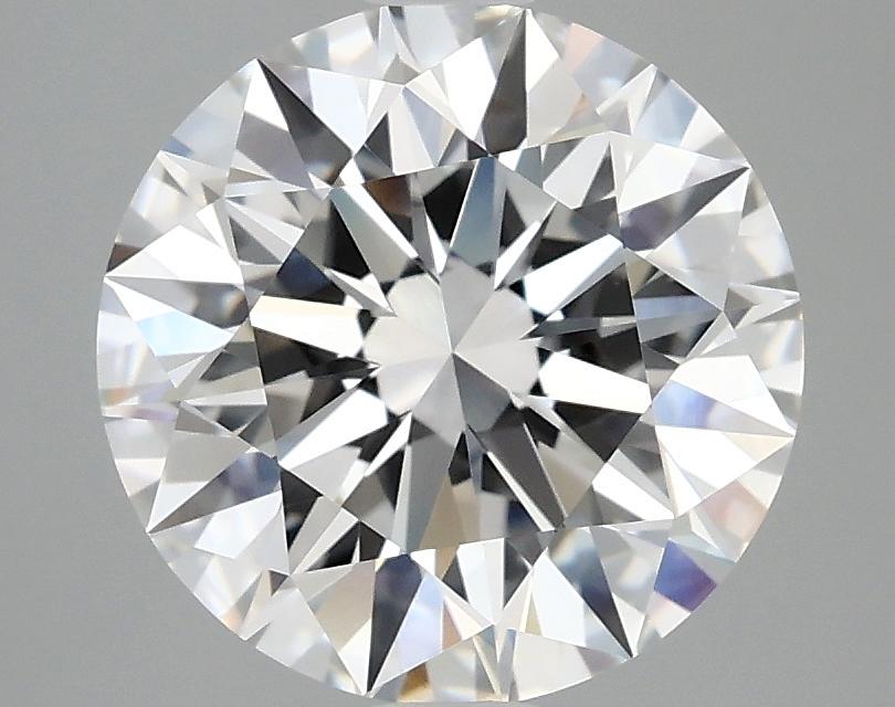 3.09 Carat Round Shaped Ideal Cut VVS2 IGI Certified Lab Grown Diamond