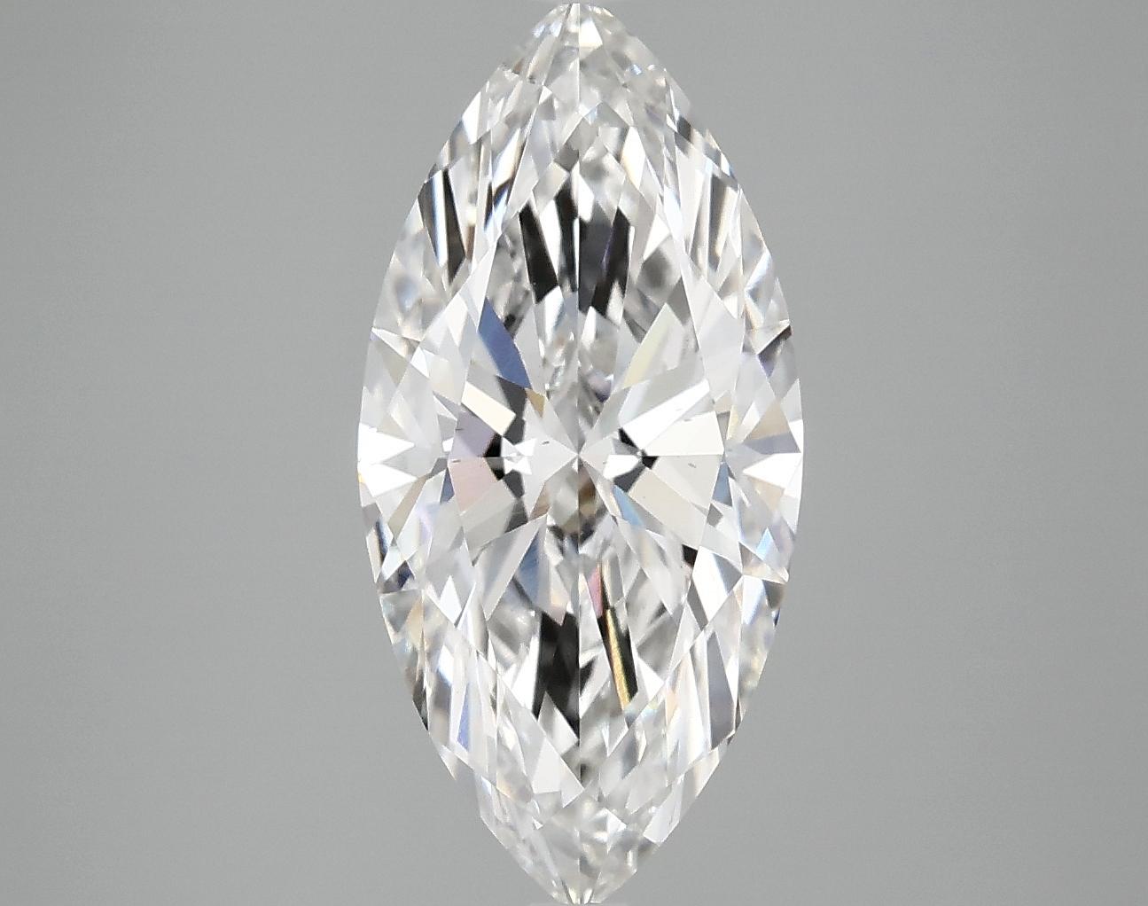 3.05 Carat Marquise Shaped Excellent Cut VS2 IGI Certified Lab Grown Diamond