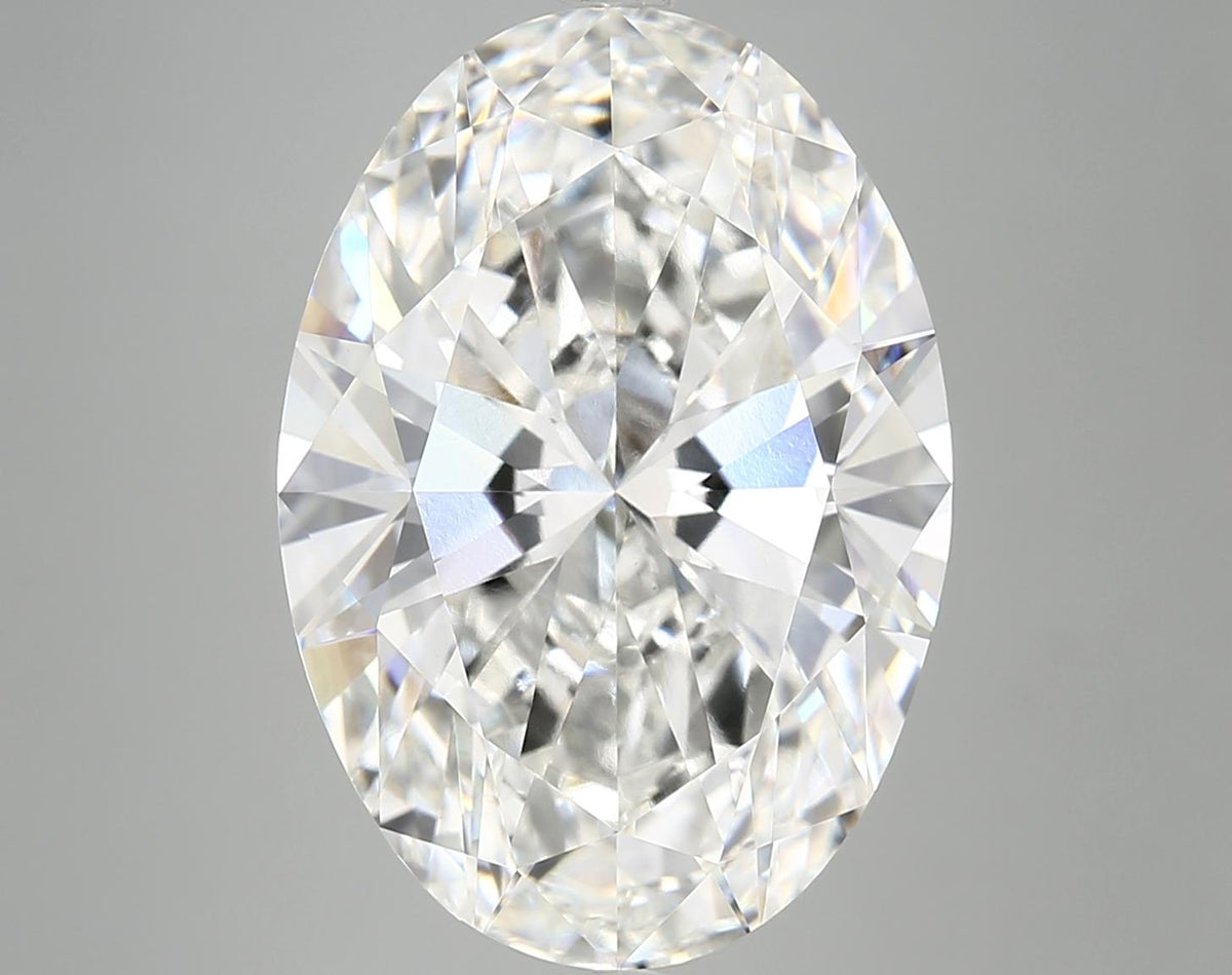 10.2 Carat Oval Shaped Ideal Cut VVS2 IGI Certified Lab Grown Diamond