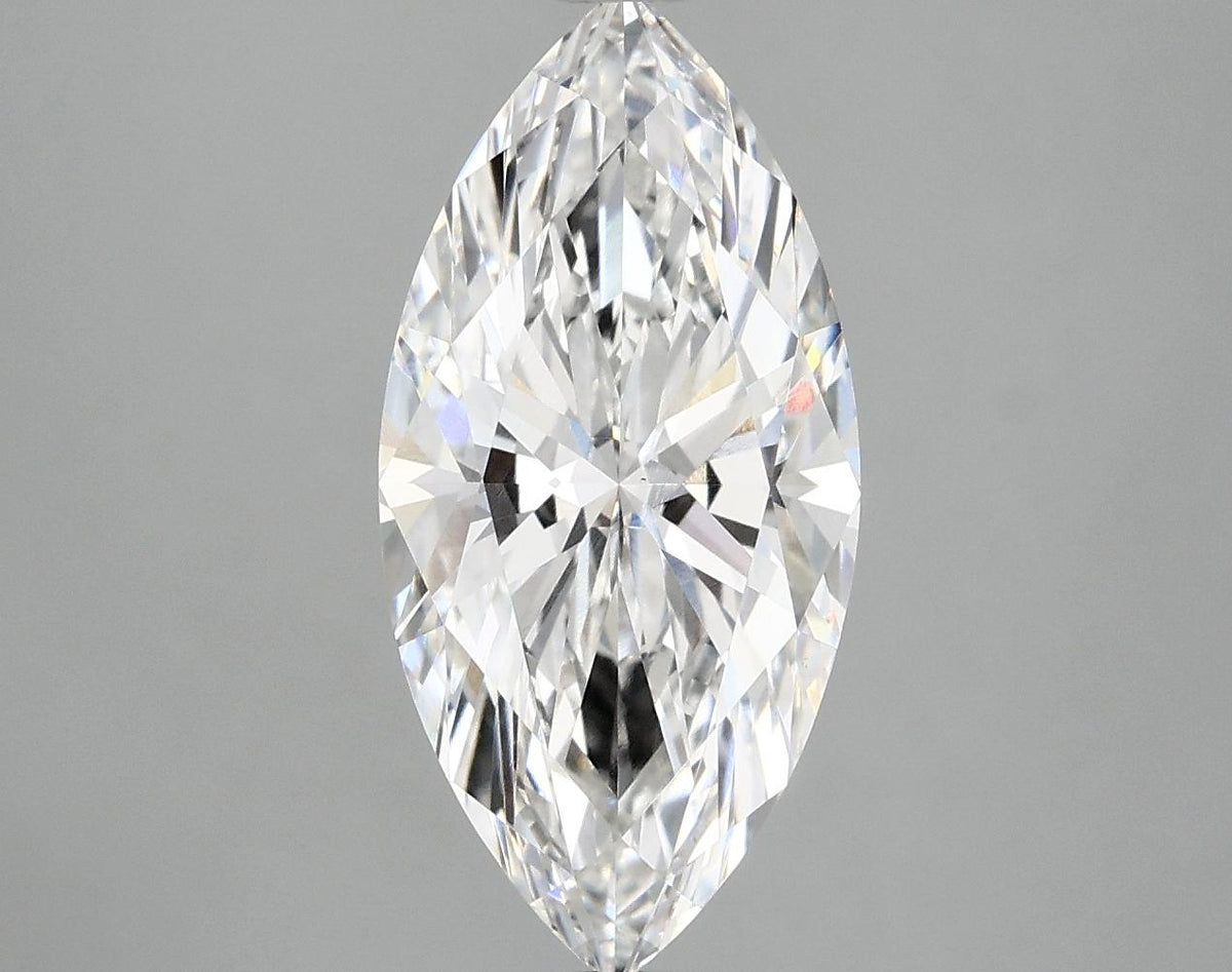 3.08 Carat Marquise Shaped Excellent Cut VS1 IGI Certified Lab Grown Diamond