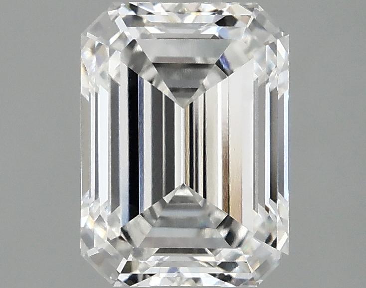 2.03 Carat Emerald Shaped Excellent Cut VVS2 IGI Certified Lab Grown Diamond