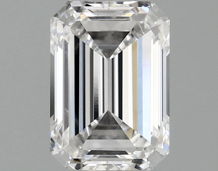 0.97 Carat Emerald Shaped Ideal Cut VVS2 IGI Certified Lab Grown Diamond