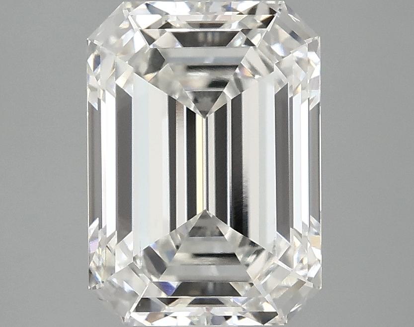 3.08 Carat Emerald Shaped Excellent Cut VS2 IGI Certified Lab Grown Diamond