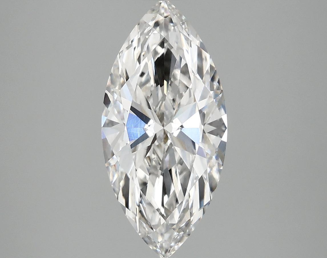 2.02 Carat Marquise Shaped Excellent Cut VVS2 IGI Certified Lab Grown Diamond
