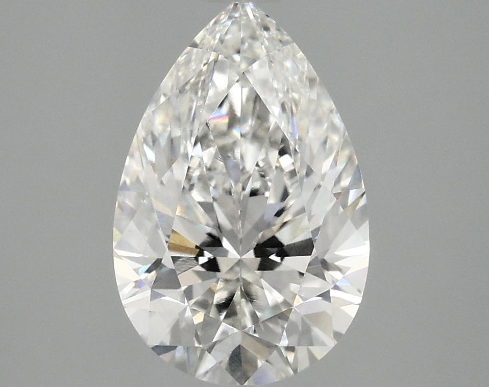 2.5 Carat Pear Shaped Excellent Cut VS1 IGI Certified Lab Grown Diamond