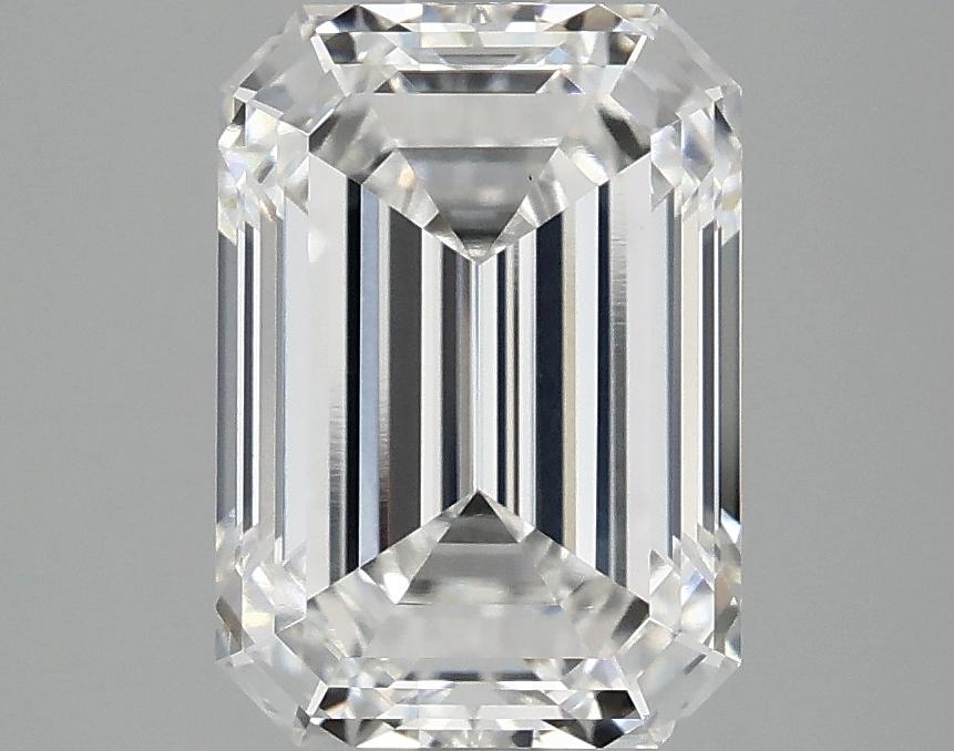 3.08 Carat Emerald Shaped Ideal Cut VS1 IGI Certified Lab Grown Diamond