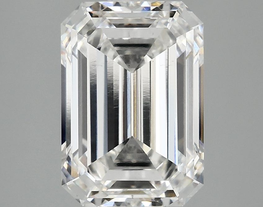3.09 Carat Emerald Shaped Ideal Cut VS2 IGI Certified Lab Grown Diamond