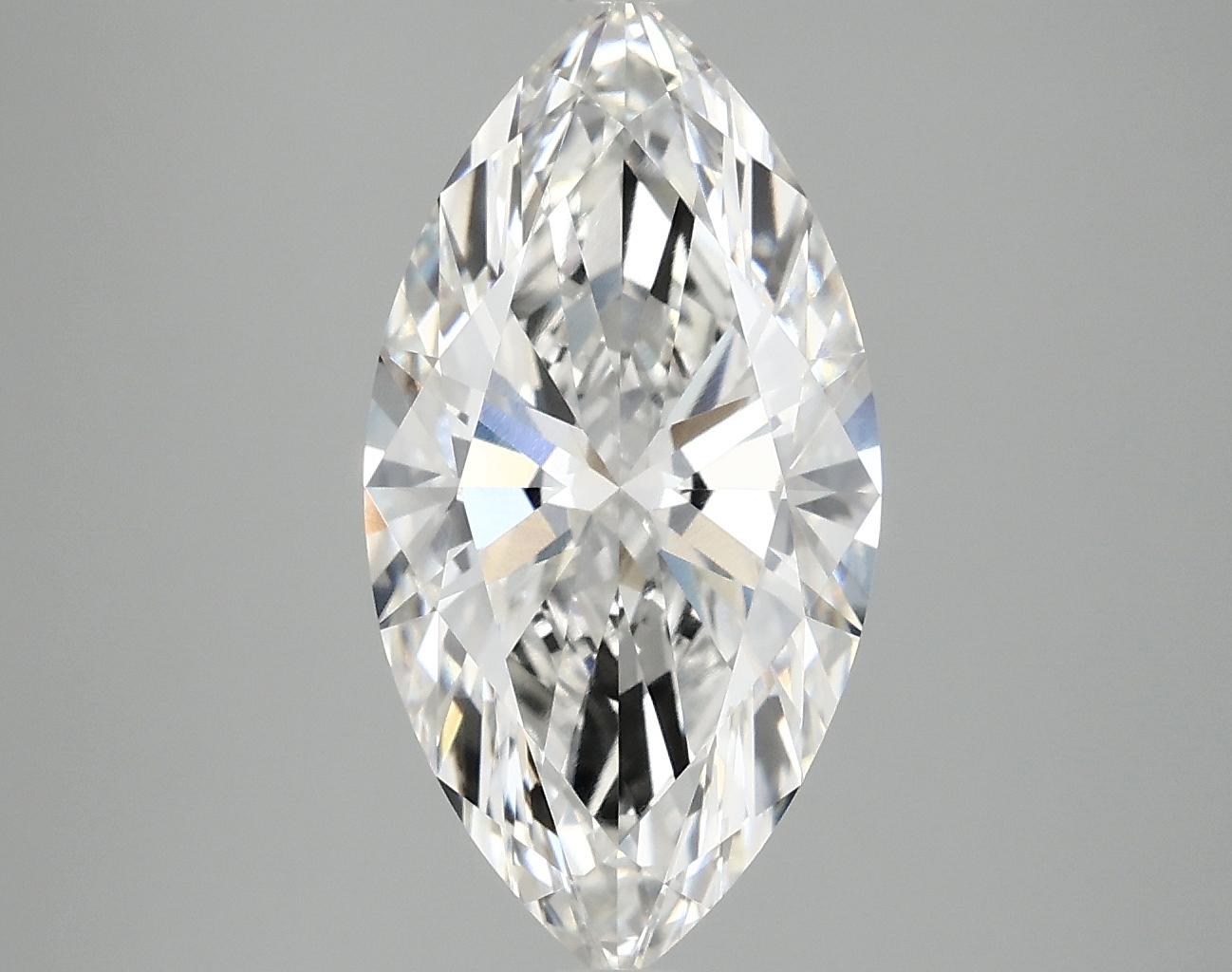 3.45 Carat Marquise Shaped Ideal Cut VS1 IGI Certified Lab Grown Diamond