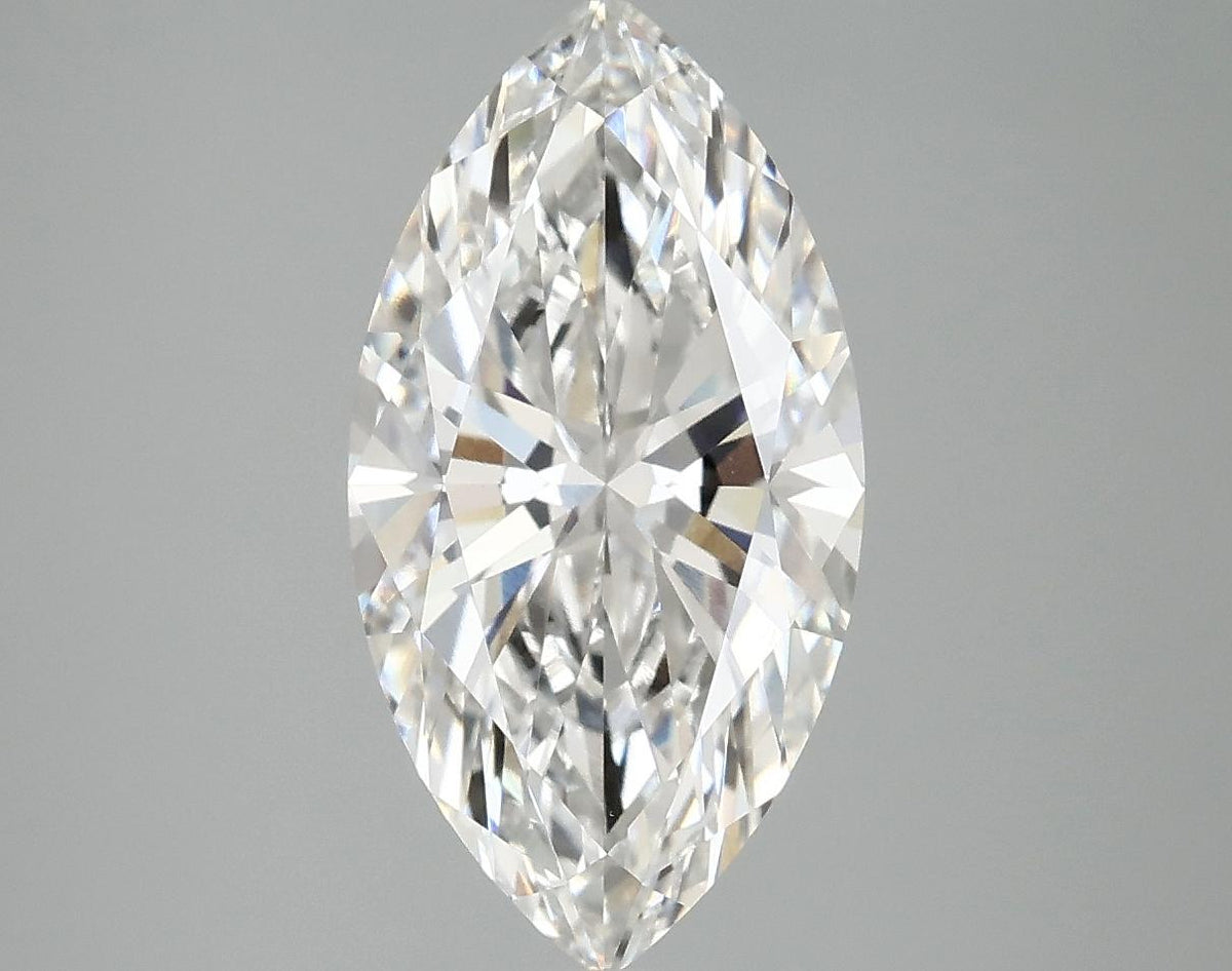 3.01 Carat Marquise Shaped Very Good Cut VVS2 IGI Certified Lab Grown Diamond