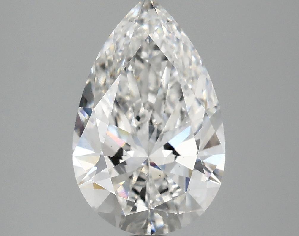 2.5 Carat Pear Shaped Ideal Cut VS1 IGI Certified Lab Grown Diamond
