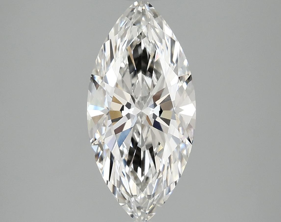 2.07 Carat Marquise Shaped Excellent Cut VVS2 IGI Certified Lab Grown Diamond