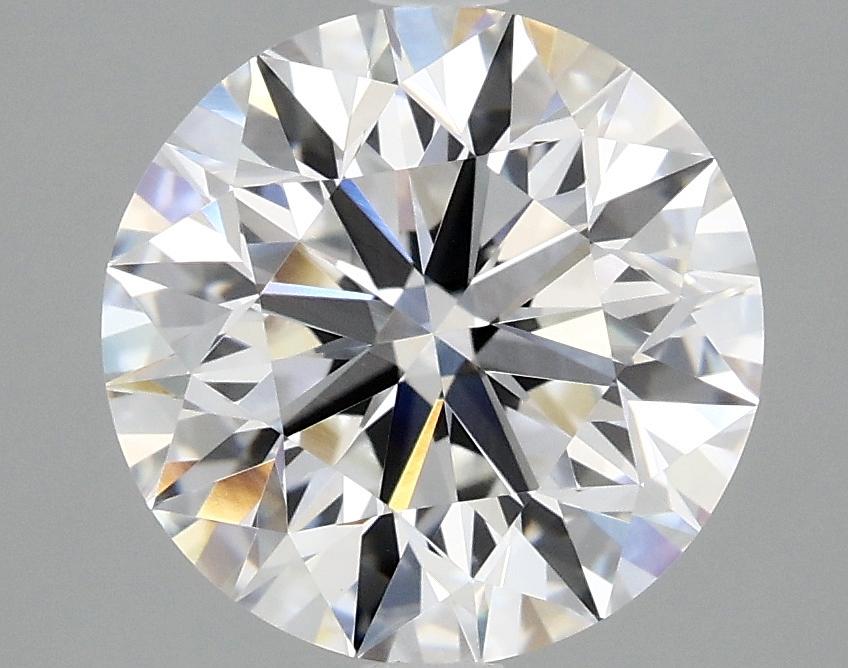 3.06 Carat Round Shaped Excellent Cut VVS2 IGI Certified Lab Grown Diamond
