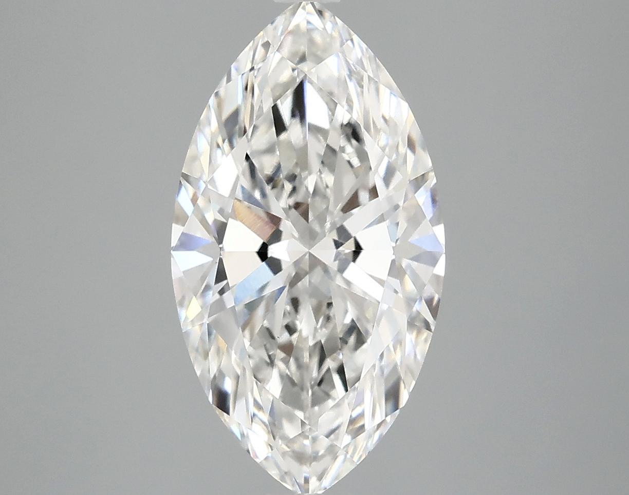 3.01 Carat Marquise Shaped Excellent Cut VVS2 IGI Certified Lab Grown Diamond