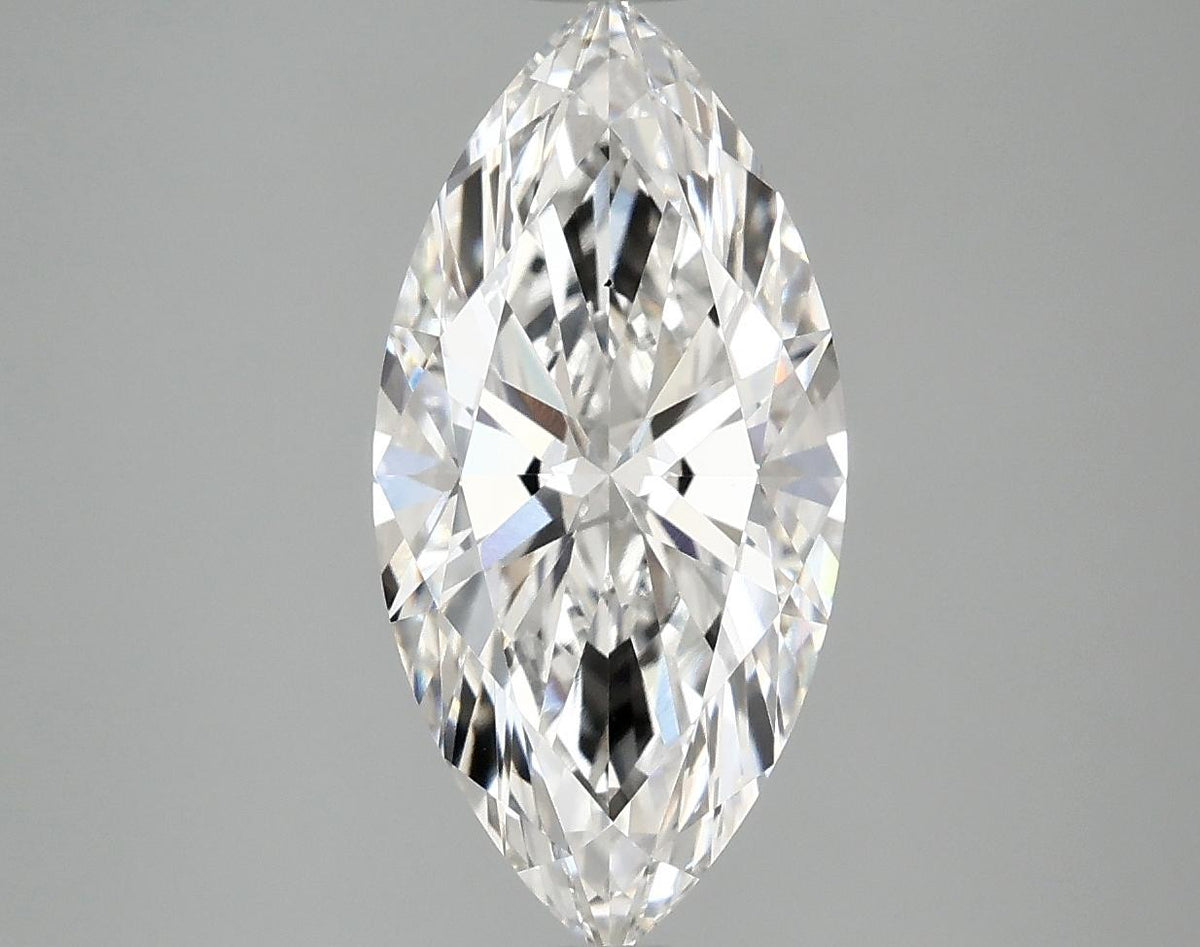 2.52 Carat Marquise Shaped Excellent Cut VS2 IGI Certified Lab Grown Diamond