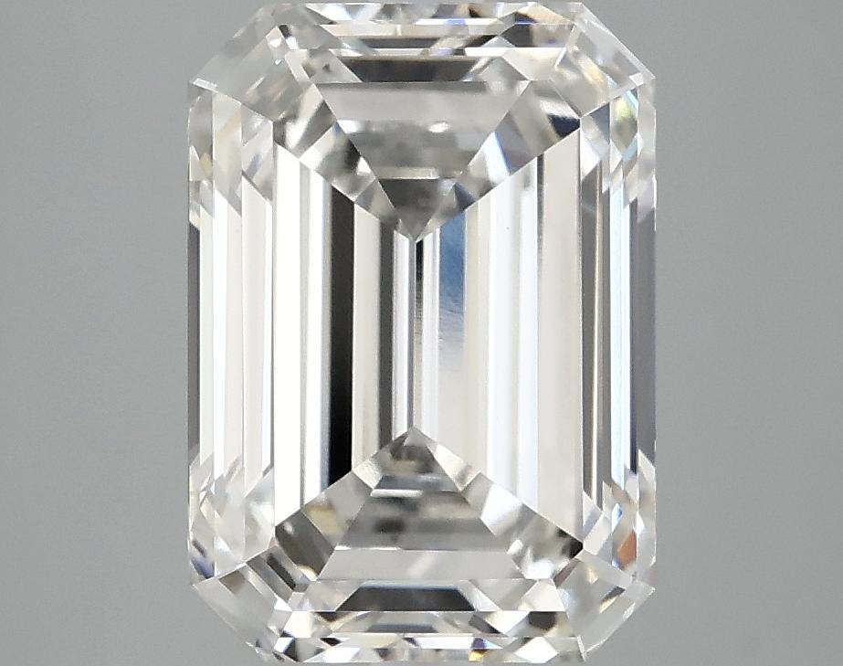 3.76 Carat Emerald Shaped Ideal Cut VVS2 IGI Certified Lab Grown Diamond