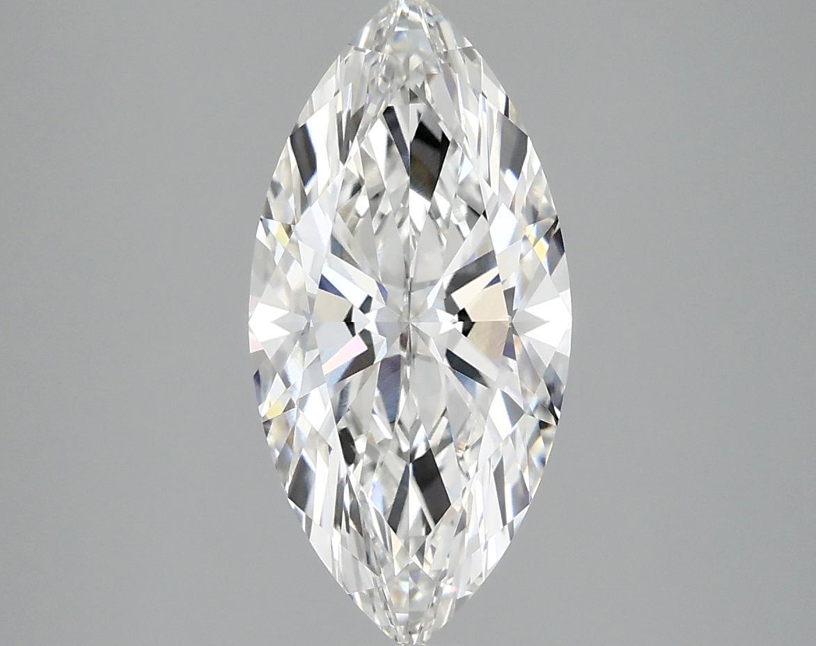 2.2 Carat Marquise Shaped Excellent Cut VVS2 IGI Certified Lab Grown Diamond