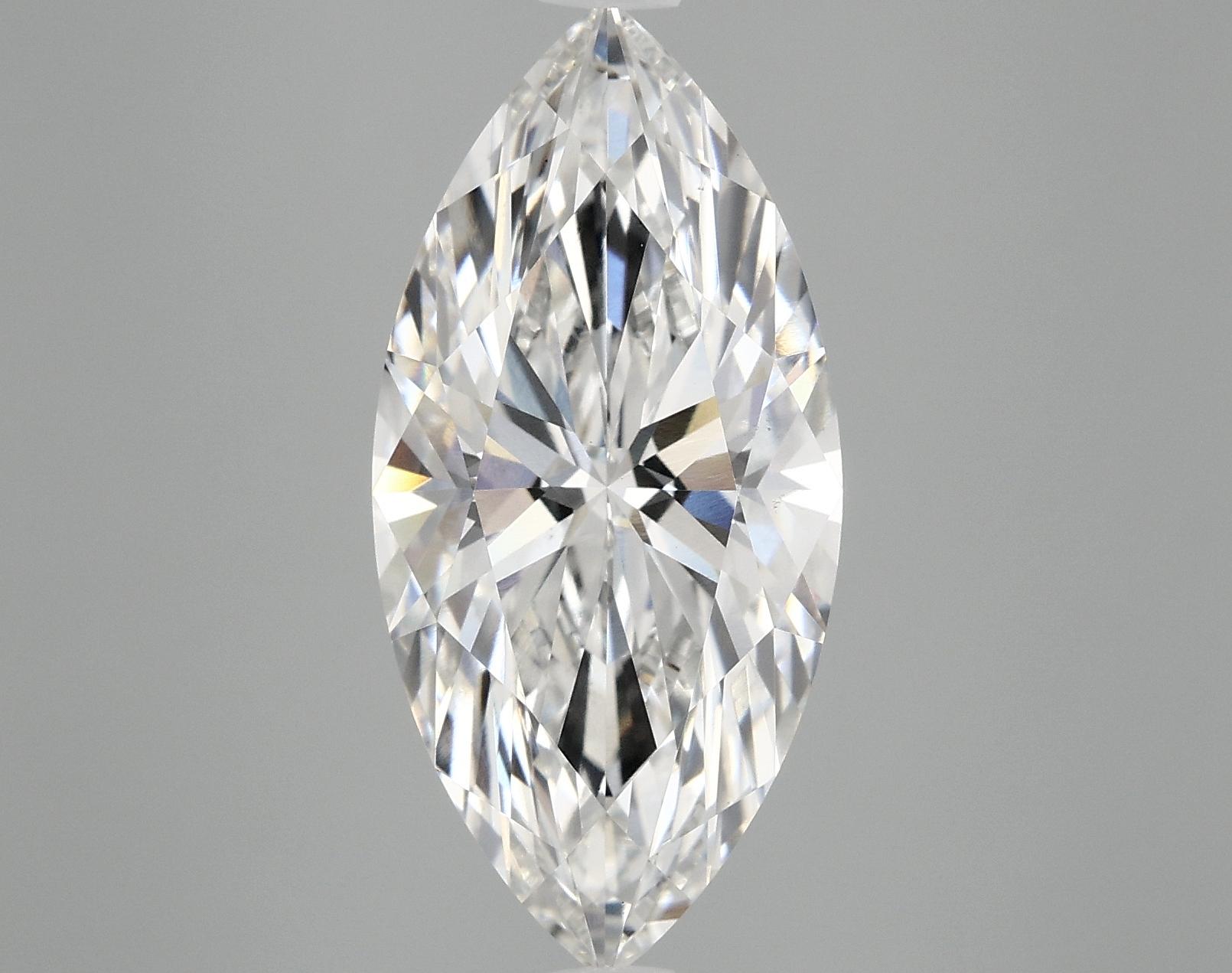 4.9 Carat Marquise Shaped Excellent Cut VS1 IGI Certified Lab Grown Diamond