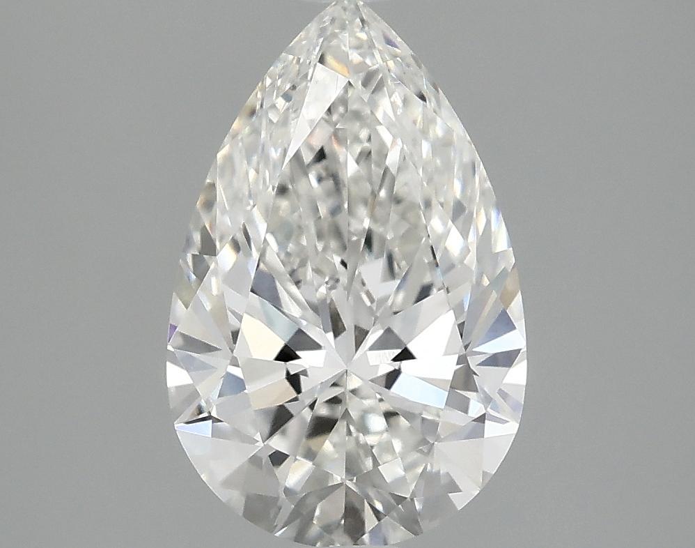 1.97 Carat Pear Shaped Ideal Cut VVS2 IGI Certified Lab Grown Diamond
