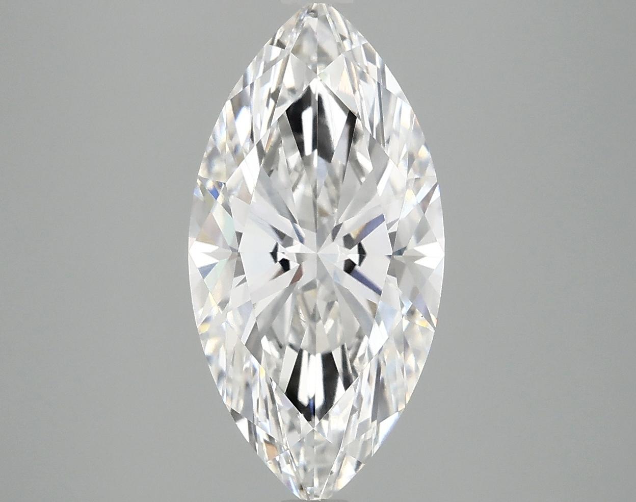 3.08 Carat Marquise Shaped Ideal Cut VS1 IGI Certified Lab Grown Diamond