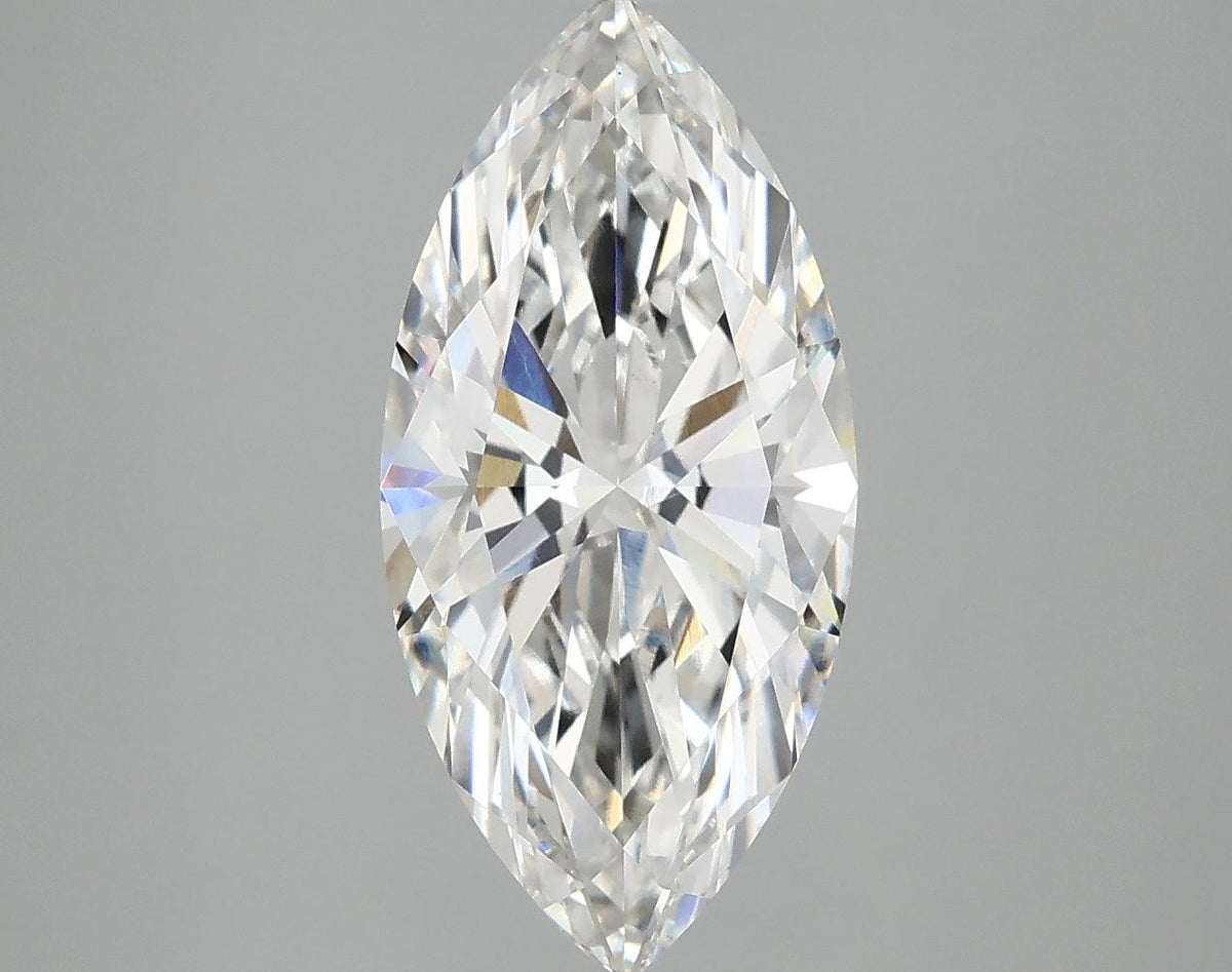 2.97 Carat Marquise Shaped Excellent Cut VS1 IGI Certified Lab Grown Diamond