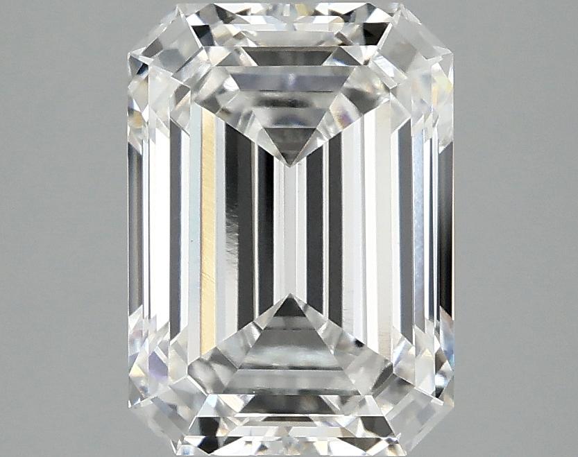 3.07 Carat Emerald Shaped Excellent Cut VVS2 IGI Certified Lab Grown Diamond