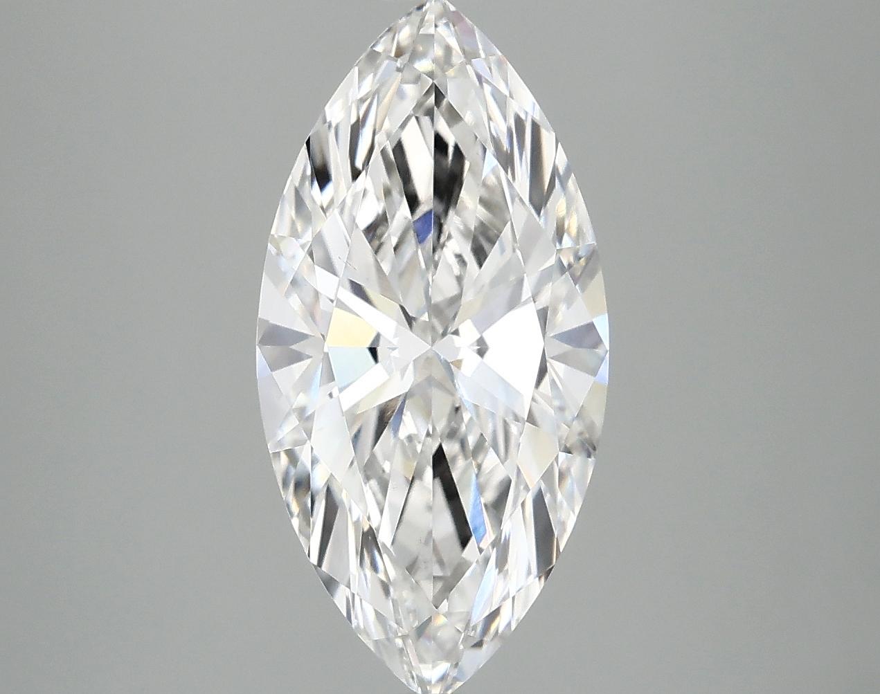 2.98 Carat Marquise Shaped Ideal Cut VS1 IGI Certified Lab Grown Diamond