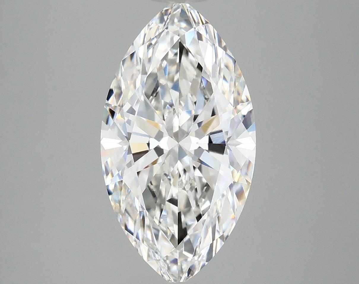 2.98 Carat Marquise Shaped Excellent Cut VVS2 IGI Certified Lab Grown Diamond