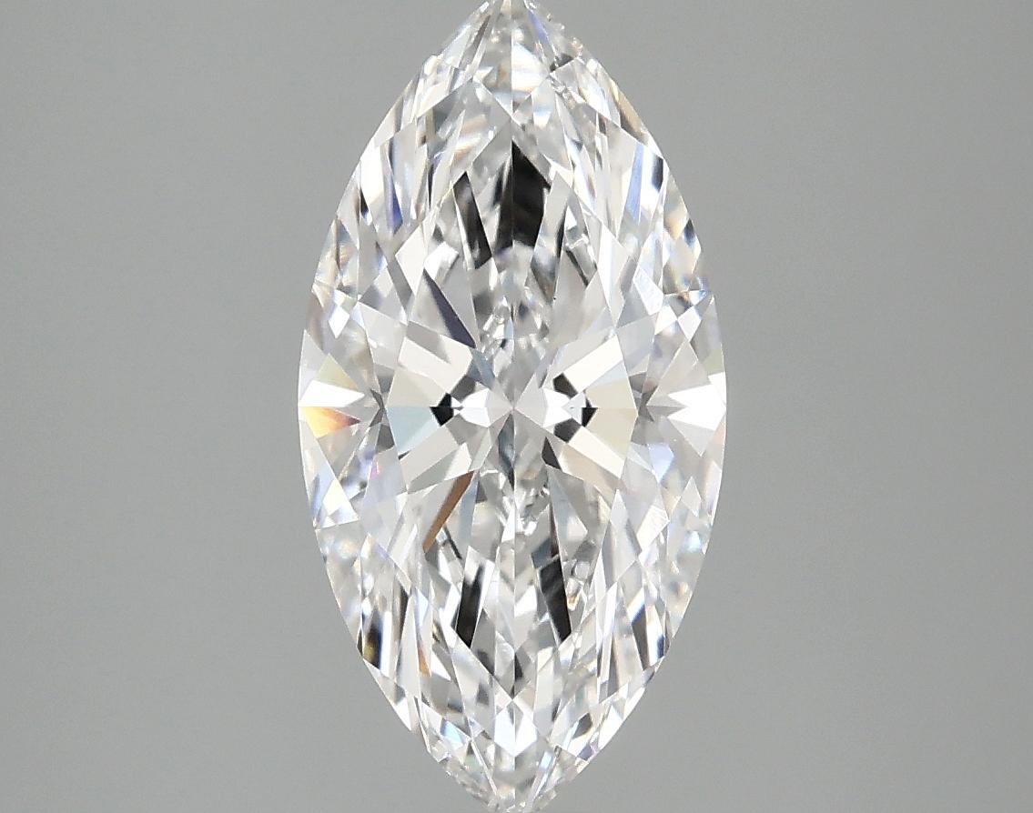 2.09 Carat Marquise Shaped Ideal Cut VVS2 IGI Certified Lab Grown Diamond