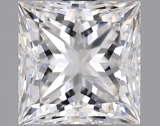 2.55 Carat Princess Shaped Ideal Cut VVS2 IGI Certified Lab Grown Diamond