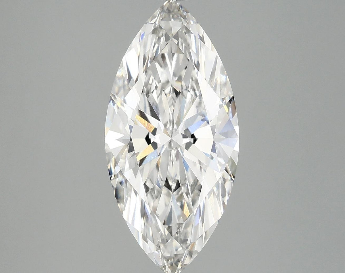 3.02 Carat Marquise Shaped Excellent Cut VS1 IGI Certified Lab Grown Diamond