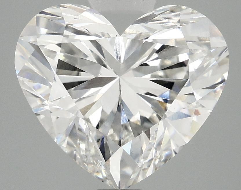3.88 Carat Heart Shaped Ideal Cut VS1 IGI Certified Lab Grown Diamond