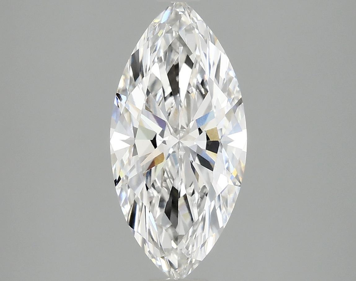 2.06 Carat Marquise Shaped Excellent Cut VVS2 IGI Certified Lab Grown Diamond