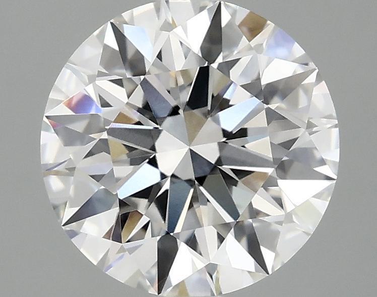 2.58 Carat Round Shaped Ideal Cut VVS2 IGI Certified Lab Grown Diamond
