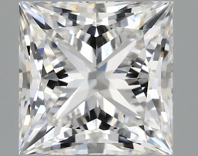 1.55 Carat Princess Shaped Ideal Cut VS1 IGI Certified Lab Grown Diamond