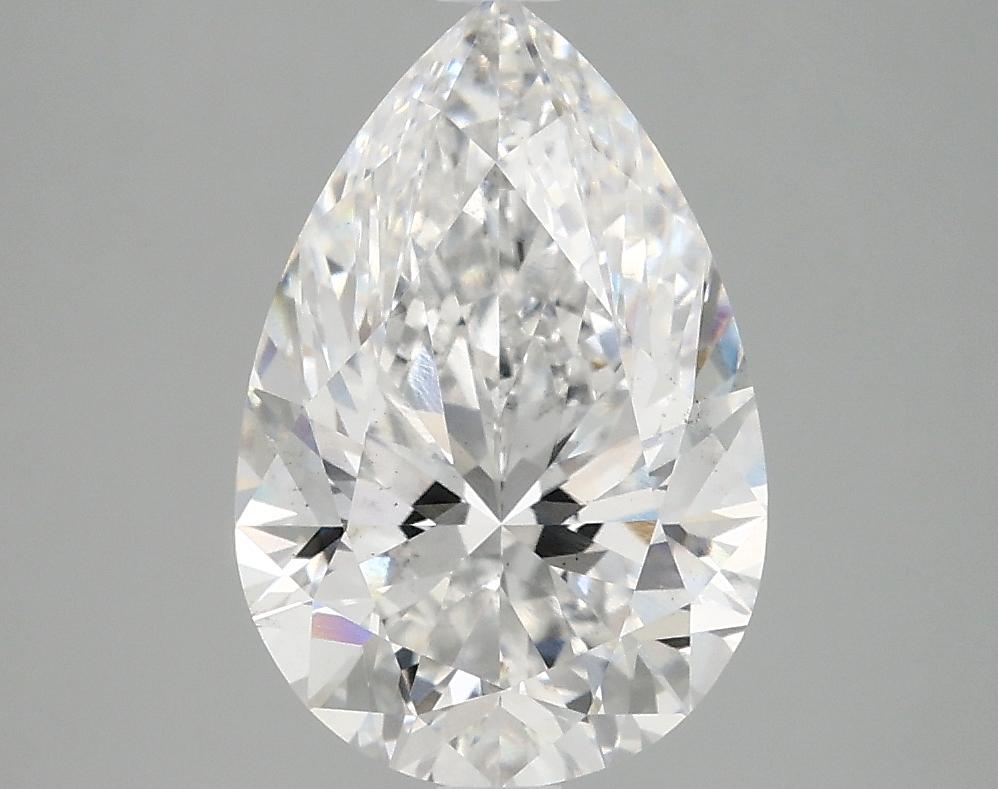 3.08 Carat Pear Shaped Excellent Cut VS2 IGI Certified Lab Grown Diamond