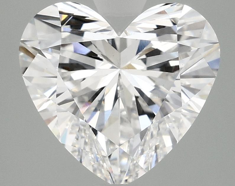 3.08 Carat Heart Shaped Ideal Cut VS1 IGI Certified Lab Grown Diamond