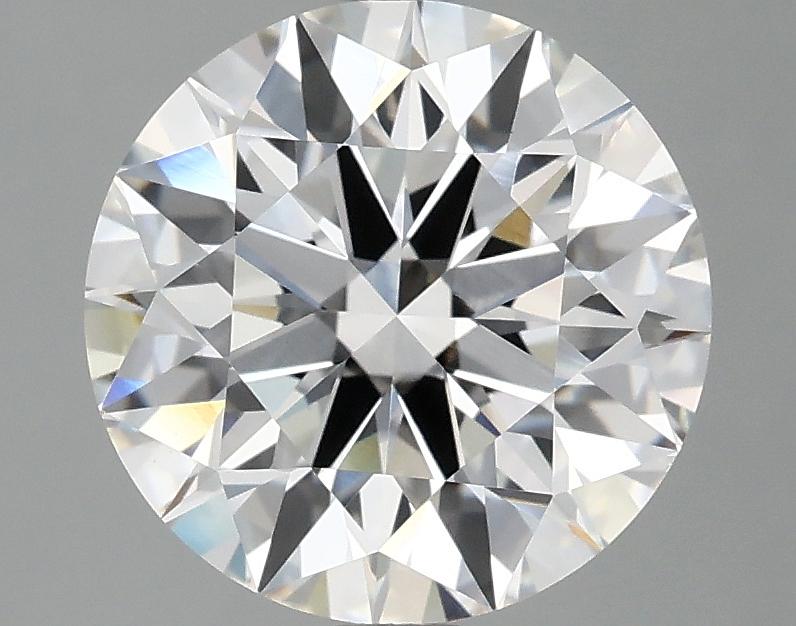 3.09 Carat Round Shaped Ideal Cut VVS2 IGI Certified Lab Grown Diamond