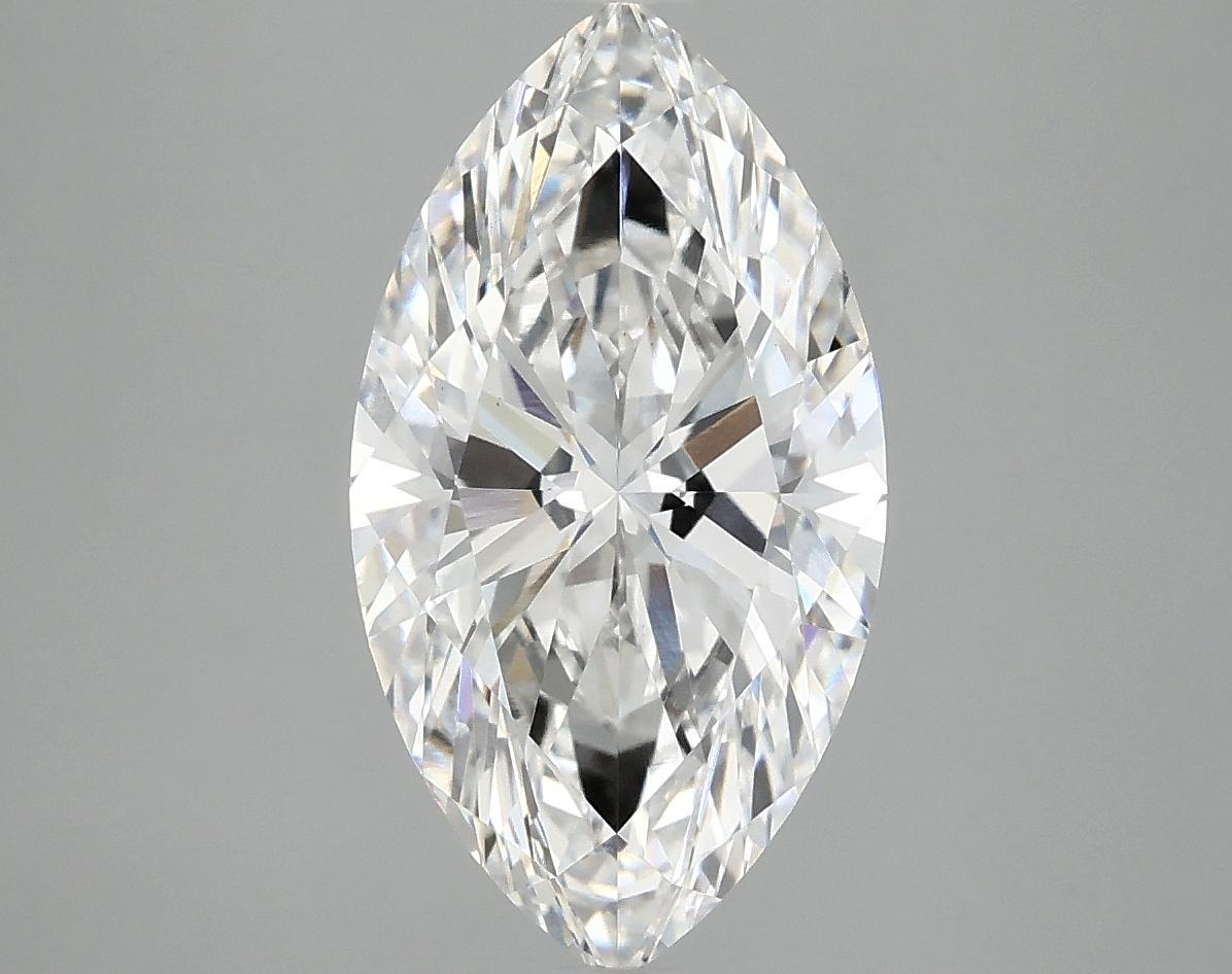3.08 Carat Marquise Shaped Excellent Cut VS1 IGI Certified Lab Grown Diamond