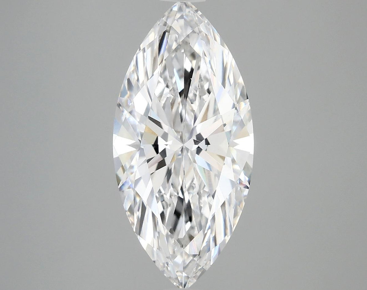 2.98 Carat Marquise Shaped Excellent Cut VS1 IGI Certified Lab Grown Diamond