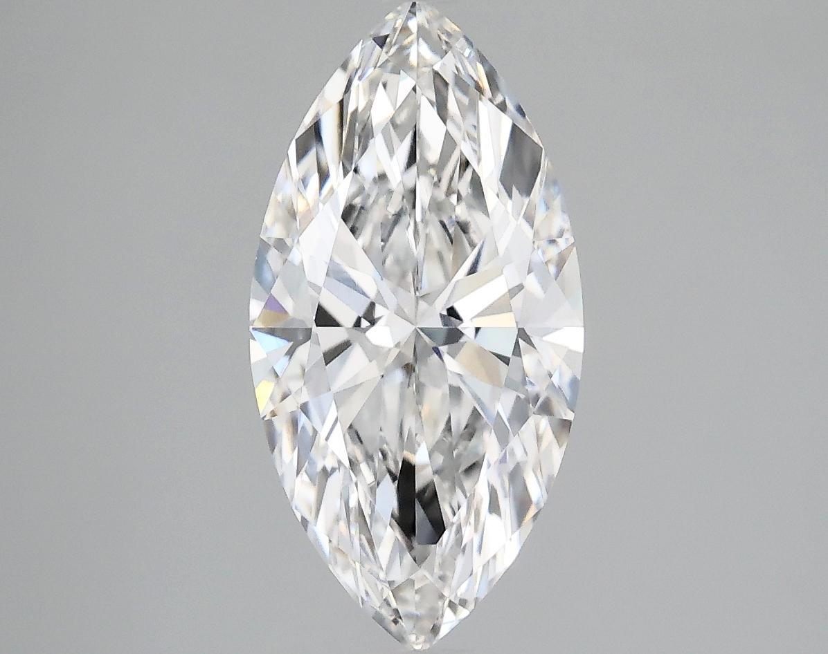 2.1 Carat Marquise Shaped Ideal Cut VVS1 IGI Certified Lab Grown Diamond