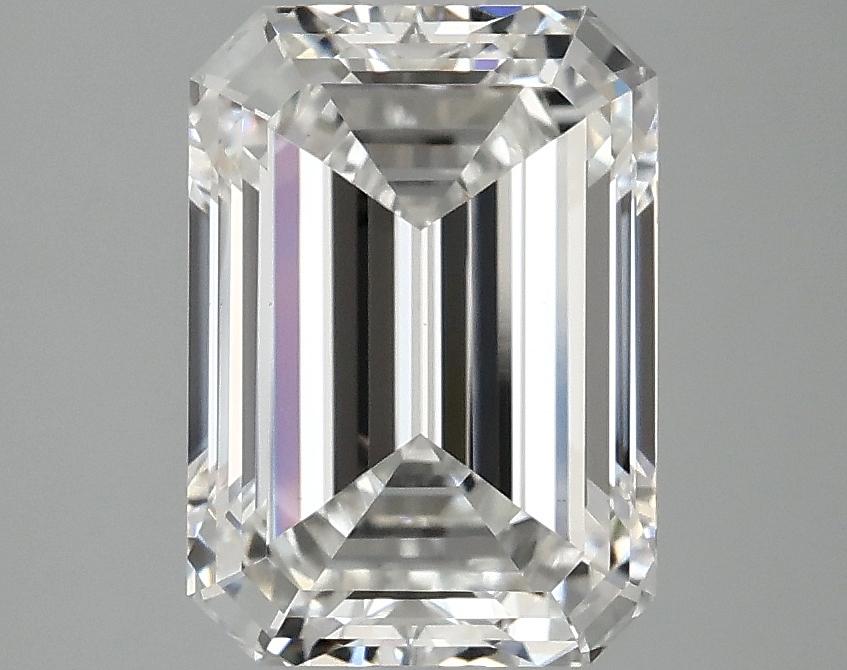 2.98 Carat Emerald Shaped Ideal Cut VS1 IGI Certified Lab Grown Diamond