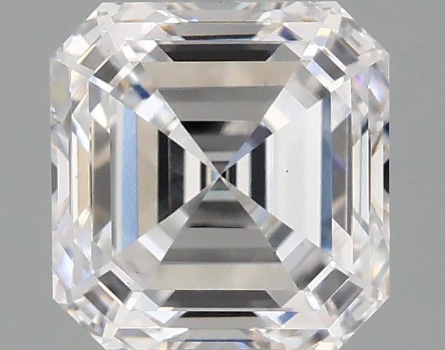 0.98 Carat Asscher Shaped Ideal Cut VS1 IGI Certified Lab Grown Diamond