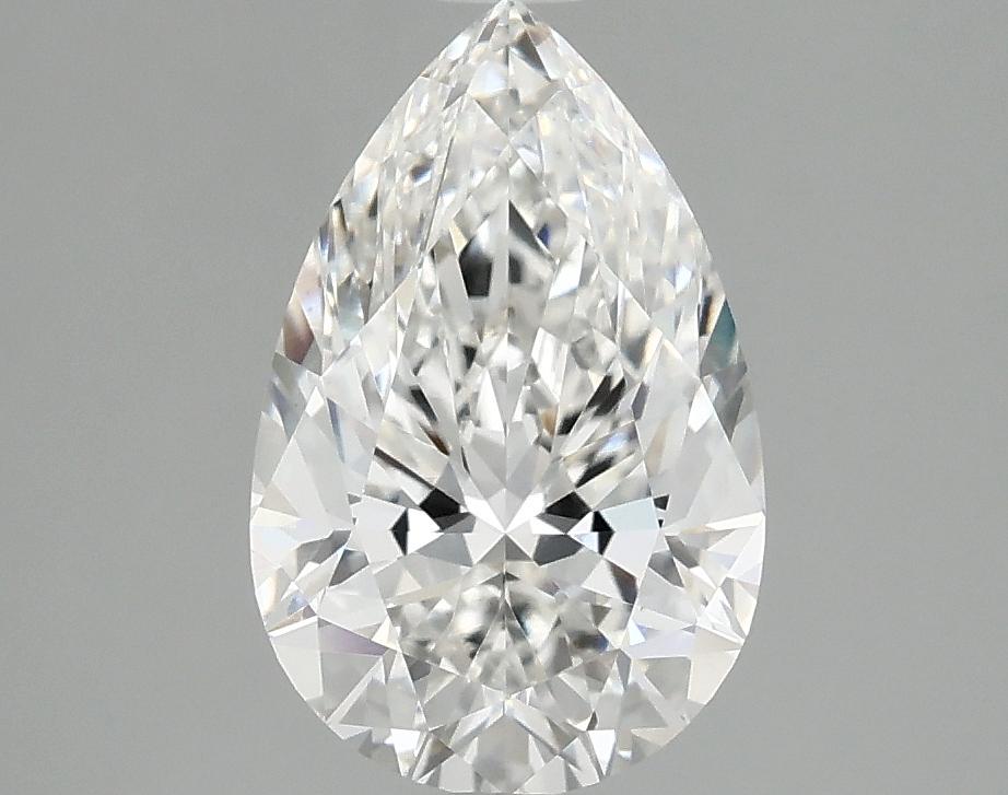 2.05 Carat Pear Shaped Ideal Cut VVS2 IGI Certified Lab Grown Diamond