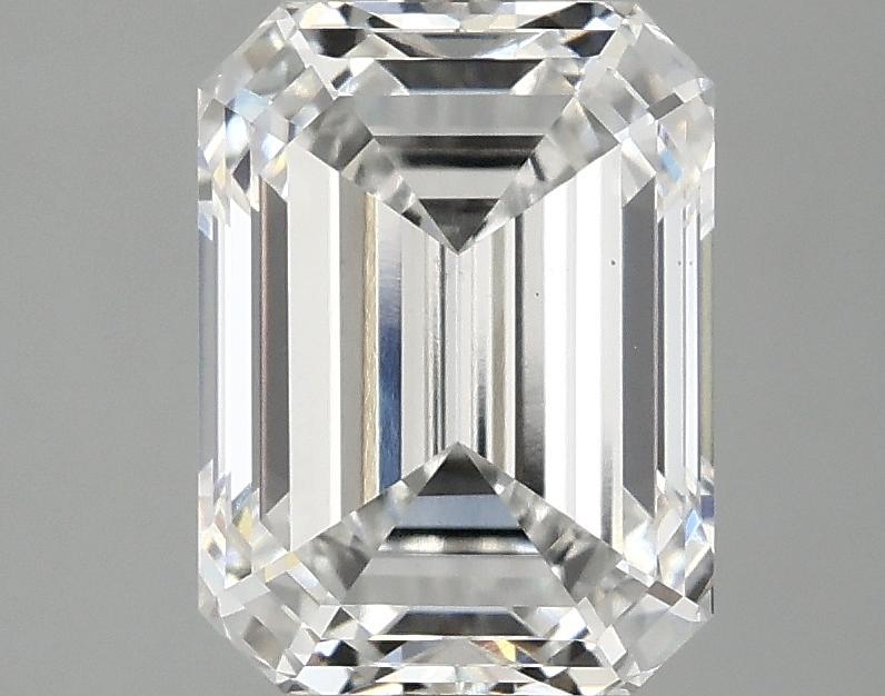 3.01 Carat Emerald Shaped Excellent Cut VS1 IGI Certified Lab Grown Diamond