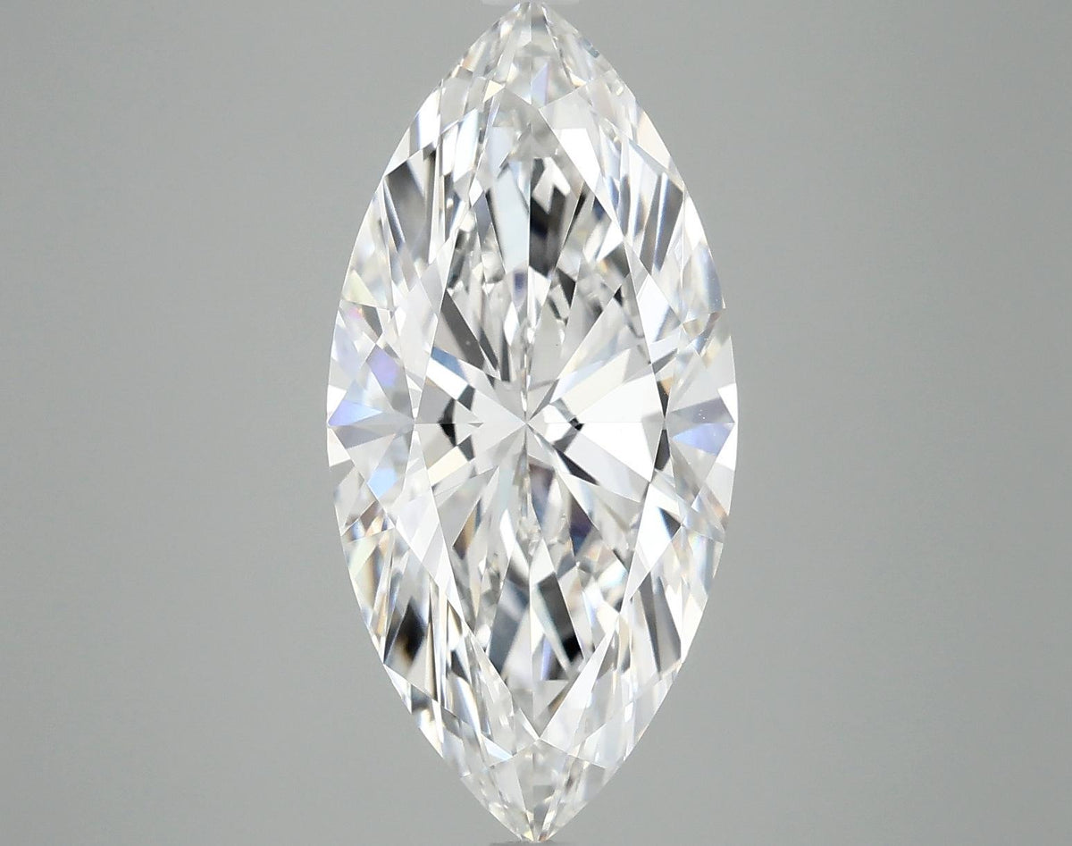 4.91 Carat Marquise Shaped Excellent Cut VVS2 IGI Certified Lab Grown Diamond