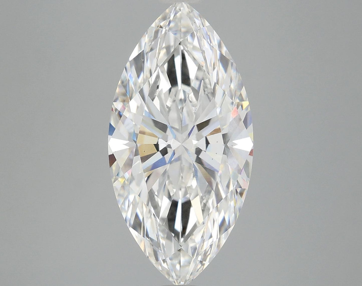 4.75 Carat Marquise Shaped Ideal Cut VS2 IGI Certified Lab Grown Diamond