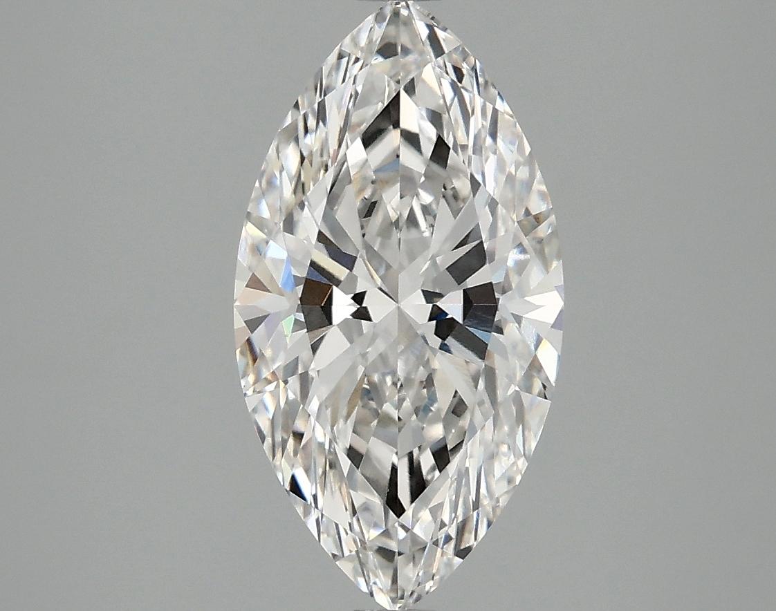 2.57 Carat Marquise Shaped Excellent Cut VVS2 IGI Certified Lab Grown Diamond