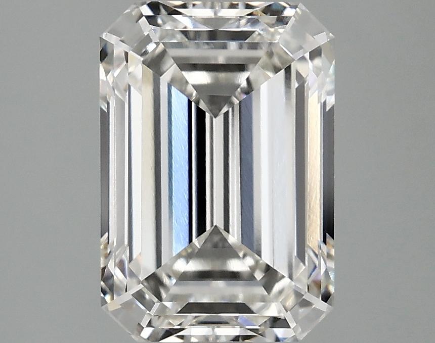 3.05 Carat Emerald Shaped Ideal Cut VVS2 IGI Certified Lab Grown Diamond